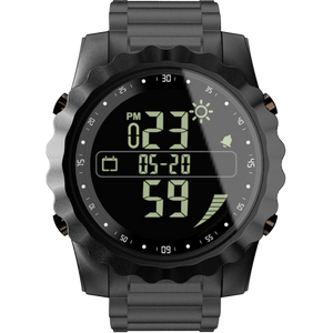 Bakeey MK08 Full-touch FSTN Screen Real-time Weather Display Call Message Reminder Alarm Clock Digital Smart Watch