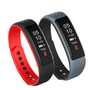 W810 0.84inch Heart Rate Monitor Fitness Sleep Tracker Call Reminder Smart Wristband