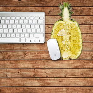 Mouse Pad PAG Sticker Mouse Mat Decal Waterproof Removable Desk Stickers Pineapple Home Decor Gift