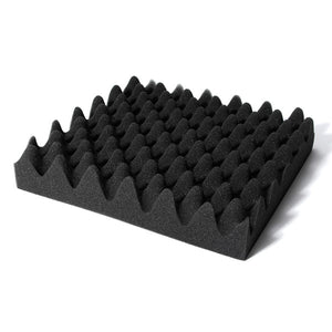 Acoustic Wedge Foam Studio Acoustical Soundproofing Sponge Black