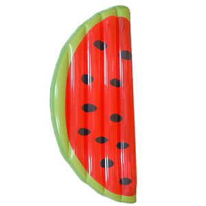 IPRee Inflatable Half Watermelon Design Floating Row Swimming Pool Float Beach Water Fun Toys