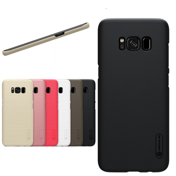 NILLKIN Frosted Shield Hard PC Anti-fingerprint Shockproof Back Cover Case for Samsung Galaxy S8