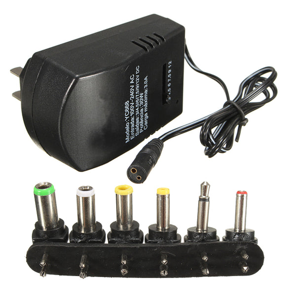 DC 3A AC Adapter Power Charger Universal Power Supply US Plug