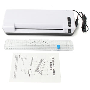 HQ-236 Laminator Thermal Photo Document Laminator Hot And Cold System Laminating Pouches Machine