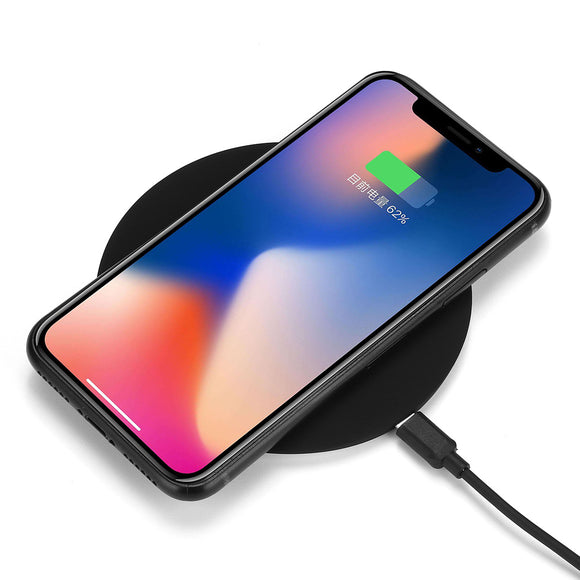 USAMS Qi Wireless Desktop Quick Charger Pad for iPhone X 8 Plus Samsung S8 Note 8