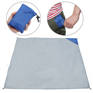 IPRee 150x150CM Sand-Free Beach Pocket Mat Portable Waterproof Poncho Camping Picnic Travel Pad