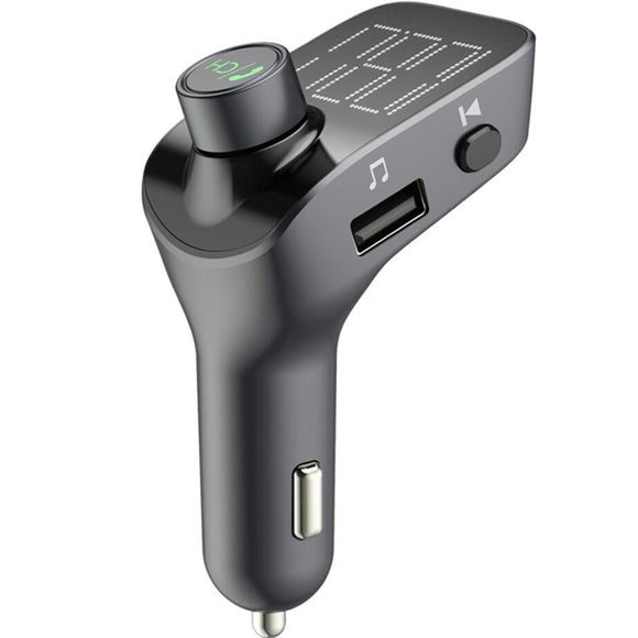 Quelima T15 5.0 Version bluetooth Car MP3 Player FM Transmitter Support USB