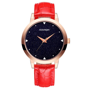 Luxury GUANQIN Brand Fashion Women Watch Dress Watch For  Elegant  Ladies Wrist Watch GS19051