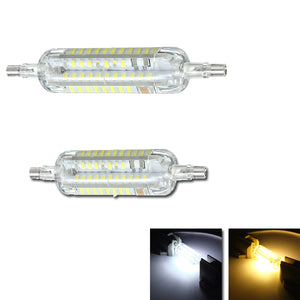 R7S 78MM 5W 76 SMD 4014 LED Pure White Warm White Light Lamp Bulb AC110V