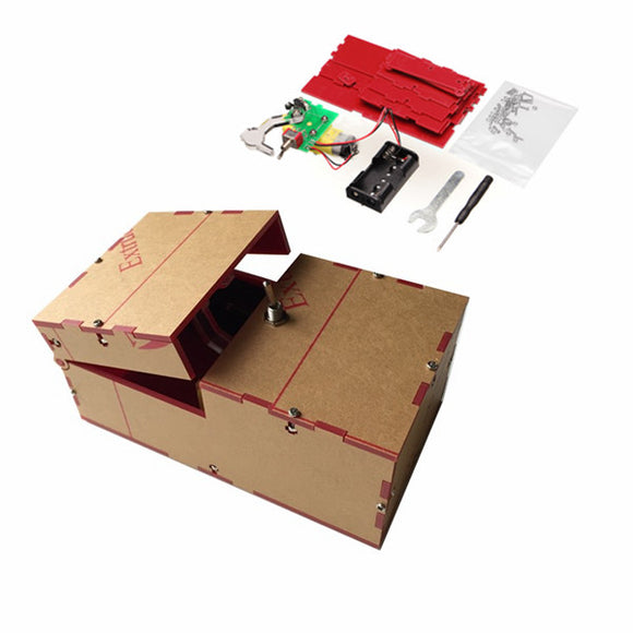 Useless Box DIY Kit Useless Machine Birthday Gift Toy Geek Gadget Fun Office Home Desk Decor