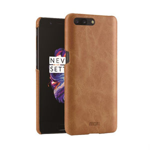 MOFI PU Leather&PC Protective Back Case For OnePlus5