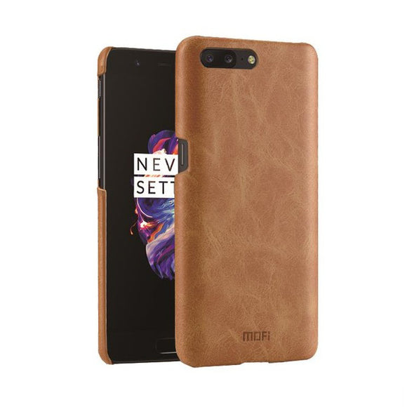 MOFI PU Leather&PC Protective Back Case For OnePlus5