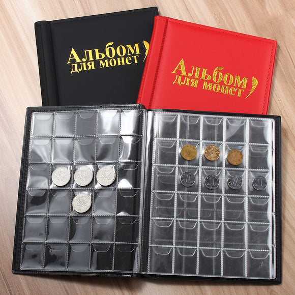 250 Coins Holder Collection Storage Collecting Money Penny Pockets Coin Album Book Gifts