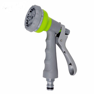 Aqualin Lawn Garden Home 7 Pattern Turret Hose Spray Nozzle and Water Spray Gun