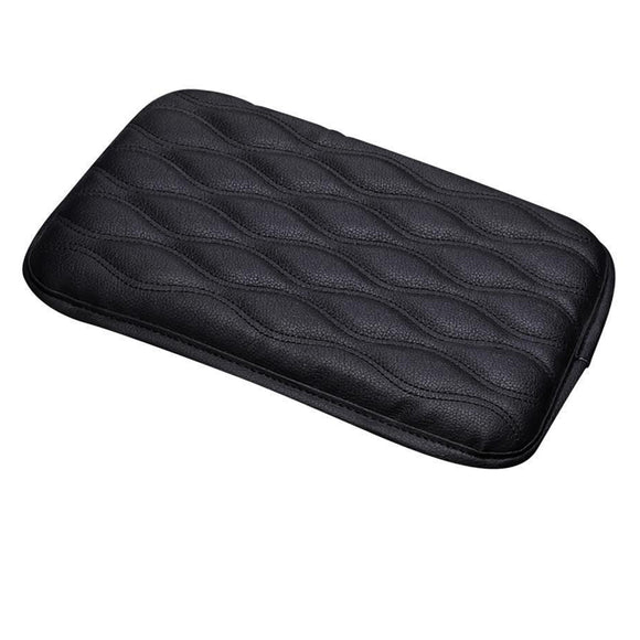 PU Leather Car Middle Arm Rest Console Seat Comfortable Cover Pad Cushion Pillow Mat Universal