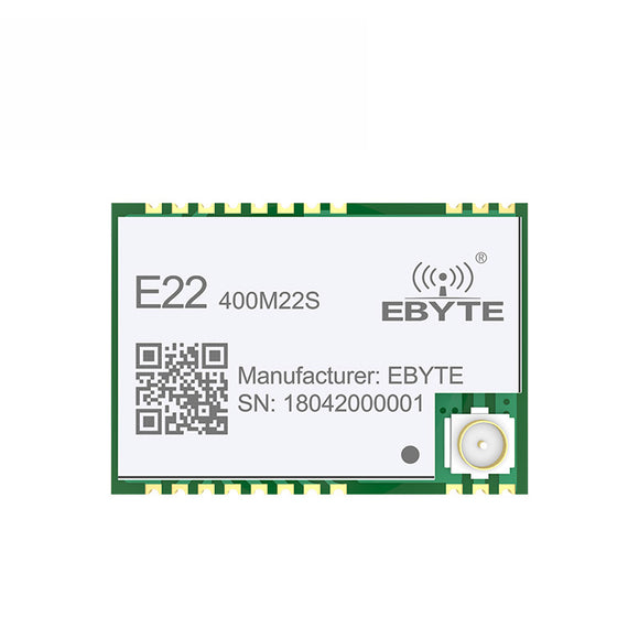 Cleqee-2 E22-400M22S SX1268 Long Range 6500m Transceiver SMD Transmitter Receiver LoRa 433MHz RF Module