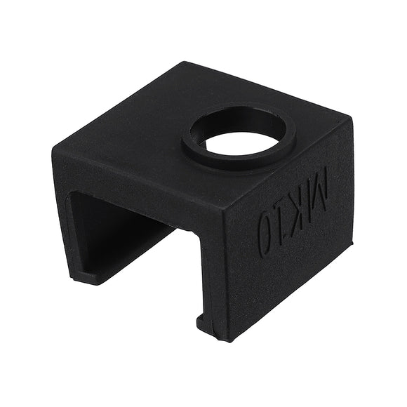 20Pcs Upgrated MK10 Black Silicone Protective Case for Aluminum Heating Block 3D Printer Part