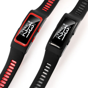 T28 PLUS 0.96inch OLED GPS Track Record Smart Bracelet Dynamic Heart Rate Waterproof Smart Watch