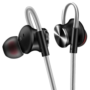 FONGE W3 In-ear Sport Magnetic Adsorption Wired Bass Earphone Headphone With Mic