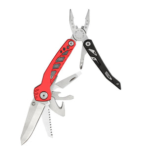 Portable Folding Multifunctional Tools EDC Plier Saw Screwdriver Cutter Outdoor Camping Survival