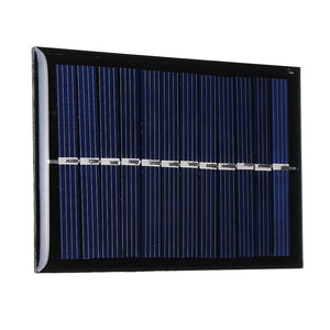 0.6W 6V 90*60*3mm Mini Photovoltaic Epoxy Solar Panel DIY Part