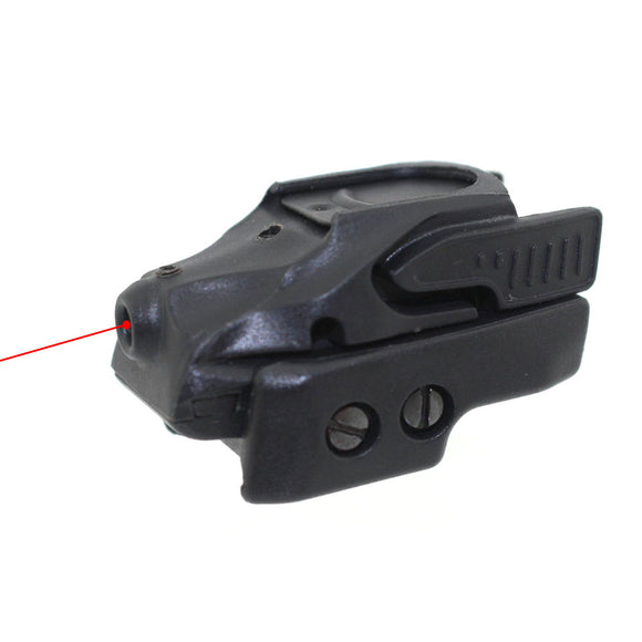 Mini Universal Red Dot Laser Sight Scope Adjustable Tactical Hang Type Rail Mount