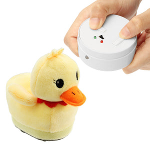 Infrared Remote Control Electric Simulation Plush Ducks RC Toy For Kids Children Birthday Gift