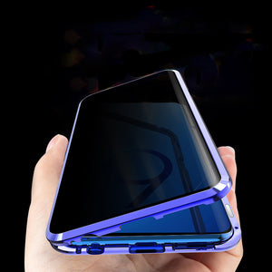 Bakeey Anti-peeping Magnetic Adsorption Metal Double-sided Tempered Glass Protective Case For Samsung Galaxy Note 8/Galaxy Note 9