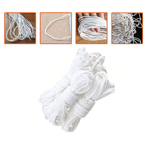 3mm Round Elastic Band Cord Rope Ear Hanging DIY Crafts Sewing 10/20/50m