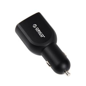 ORICO UCA-3U 3 Port USB Car Charger 2.4A 1A  for iPad/iPhone/iPod/HTC