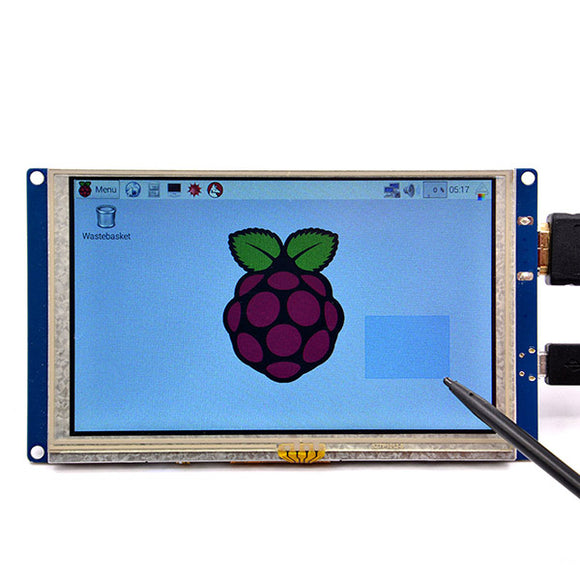 5 Inch Plug-and-Play 800 x 480 HD Display Module With USB Touch Screen