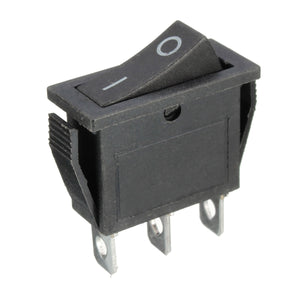 3 Pin SPDT KCD3 Large Rectangle Rocker Switch  3 Position DC 12V