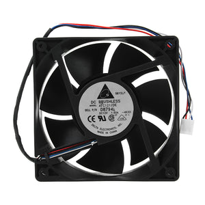 12V 4000RPM 120x120x37mm 4 Pin PWM Cooling Fan Support Temperature Control For Mining Cooler