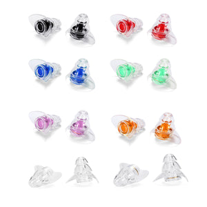 Waterproof Reusable NoiseCancelingEarPlugs for Sleeping Swimming Earplugs Hearing Protection Noise Reduction