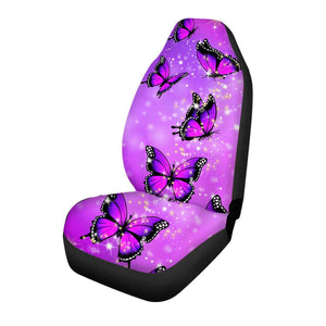 1Pcs Universal Car Full Front Seat Cover Fabric Protection Sedan SUV Truck