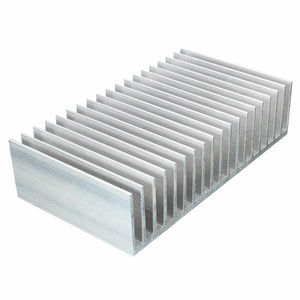 182x100x45mm Aluminum Heat Sink Heat Sink For High Power LED Amplifier Transistor Cooler