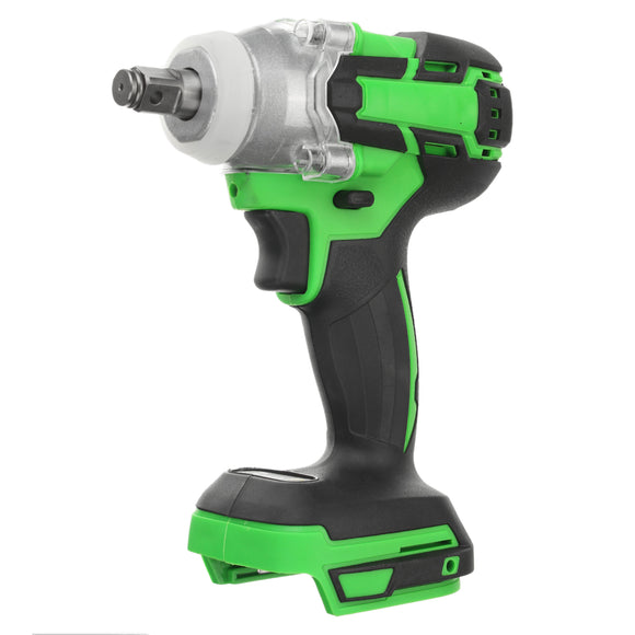 520N.M Torque Brushless Impact Wrench Screwdriver Cordless Rechargable Electric Wrench Driver Tool Stepless Speed Change Switch Adapted to 18V Makita battery