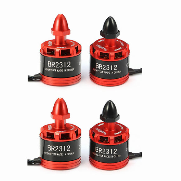 4X Racerstar Racing Edition 2312 BR2312 960KV 2-4S Brushless Motor For 350 380 400 RC Drone