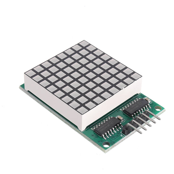 DM11A88 8x8 Square Matrix Red LED Dot Display Module UNO MEGA2560 DUE Raspberry Pi Geekcreit for Arduino - products that work with official Arduino boards