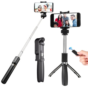 OLDRIVER L01 bluetooth Remote Control Selfie Stick Tripod for 3.5-6.2 Smartphones"