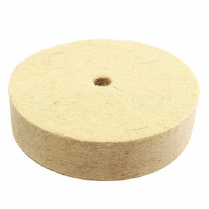 4 Inch 100mm Polishing Buffing Wheel Wool Felt Polisher Disc Pad