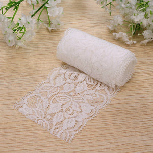 2m Wonderful Vintage White Lace Trim Bridal Wedding Ribbon Trimmings Sewing Craft