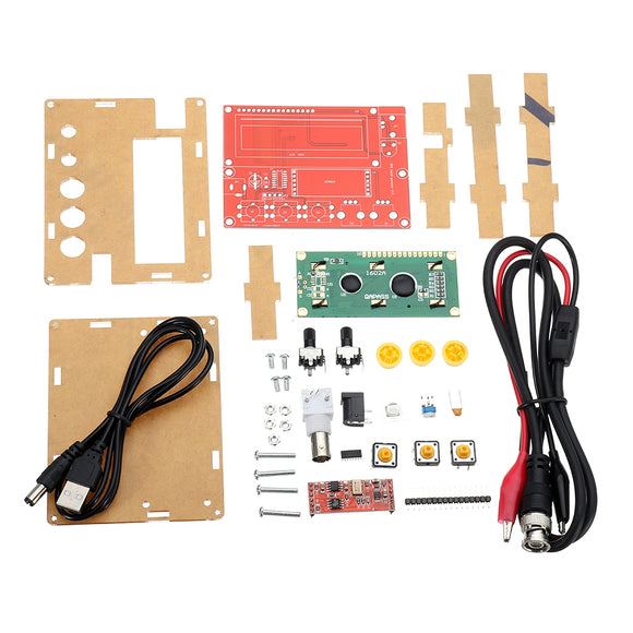 DIY 5V Triangular Sine Square Wave AD9833 LCD1602 Signal Generator High Precision Multifunction Kit