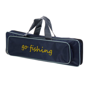 50cm Oxford Waterproof Fishing Rod Reel Bag Fishing Tackle Storage Bag Carrier Fishing Box