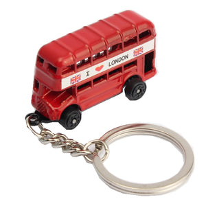 British Miniature Style Alloy Key Ring Keychain Gadget