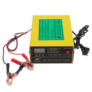 12V/24V Lead Acid & Lithium Battery Charger for Auto Car Pulse Repair Fast Charge