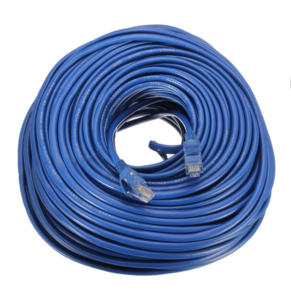 50M Cat5/Cat5e RJ45 Ethernet LAN Network Cable Line 10Mbps 100Mbps 1000Mbps