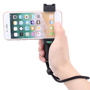 Handheld Grip Cell Holder Clamp Clip Stabilizer Self Stick for Mobile Phone