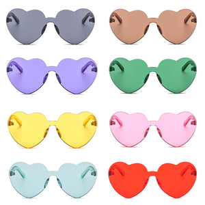 UV400 Women Lady Fashion Sunglasses Heart Shape Cycling Outdoor Shades Polarized