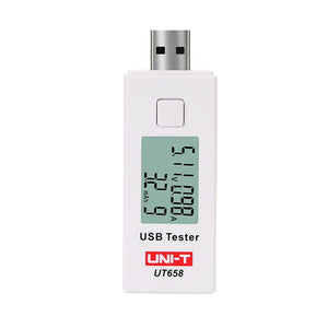 UNI-T UT658 Digital Lcd Display USB Tester Charger Current Voltage Capacity Tester DC Volt Meterr